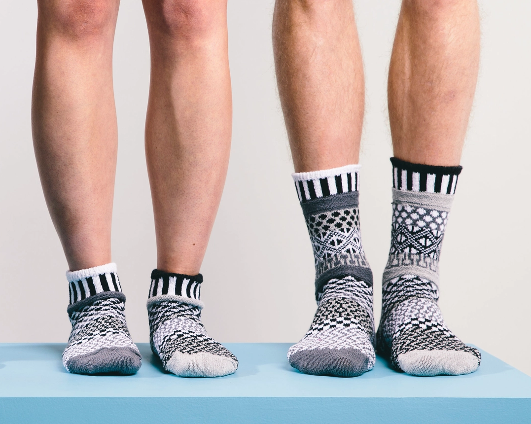 Solmate Midnight Quarter Socks