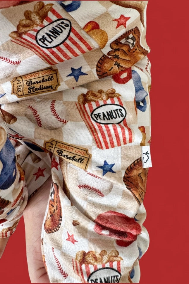 Take Me Out To the Ball Game Bamboo Sleeper