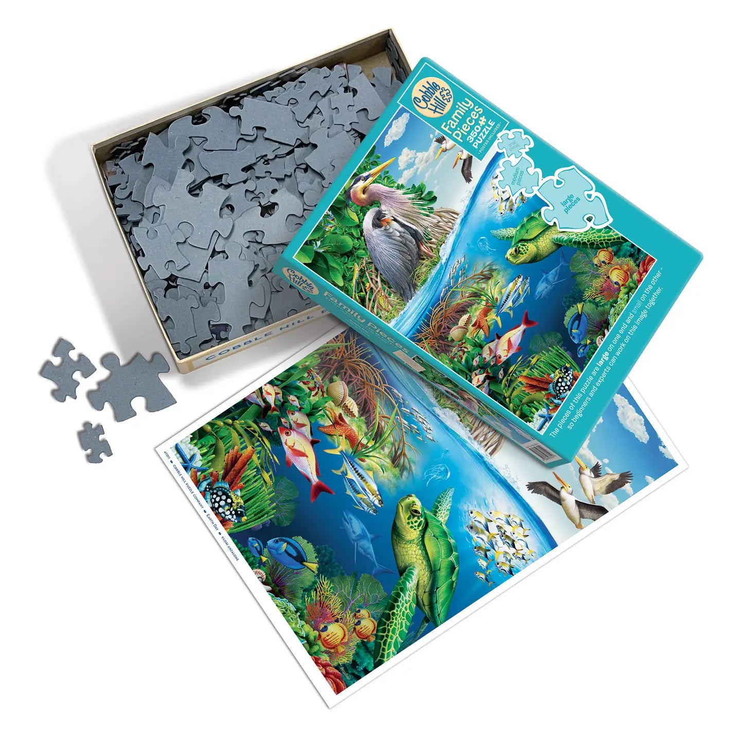Earth Day Family Puzzle 350 pc