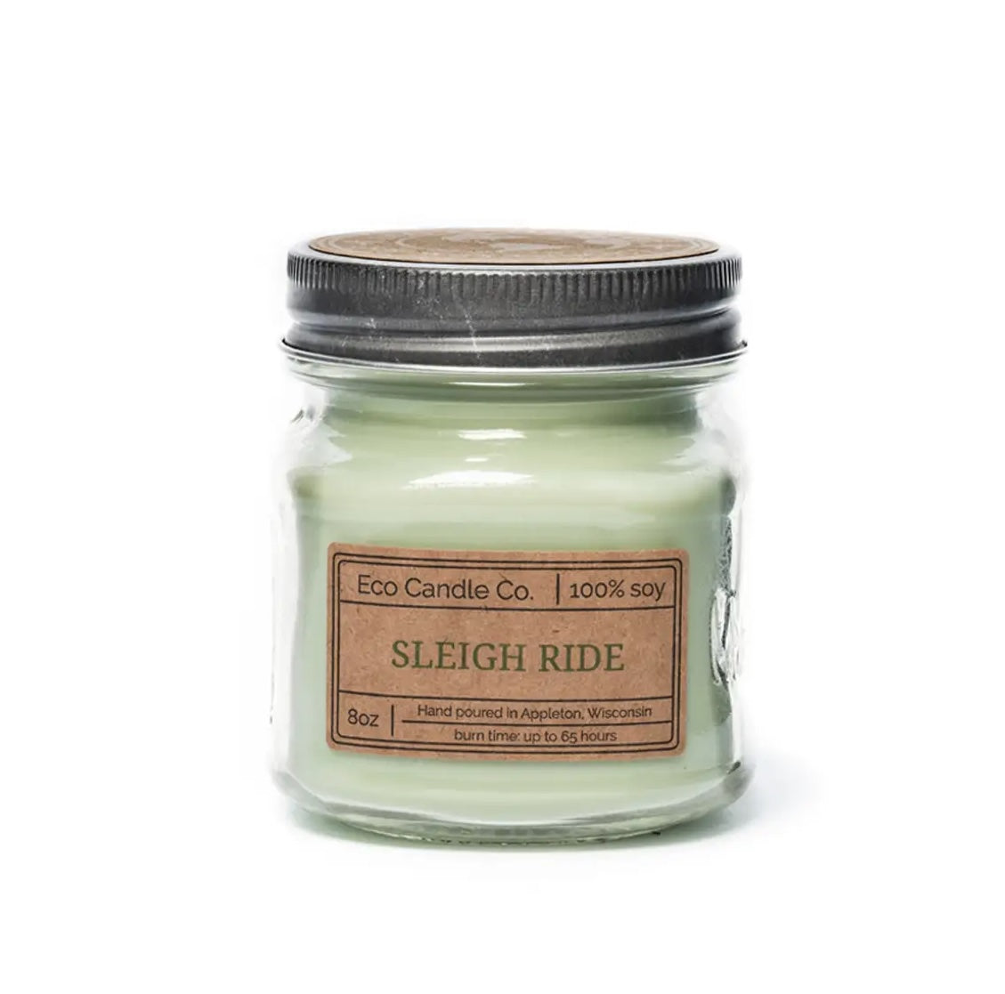 Mason Candle Sleigh Ride