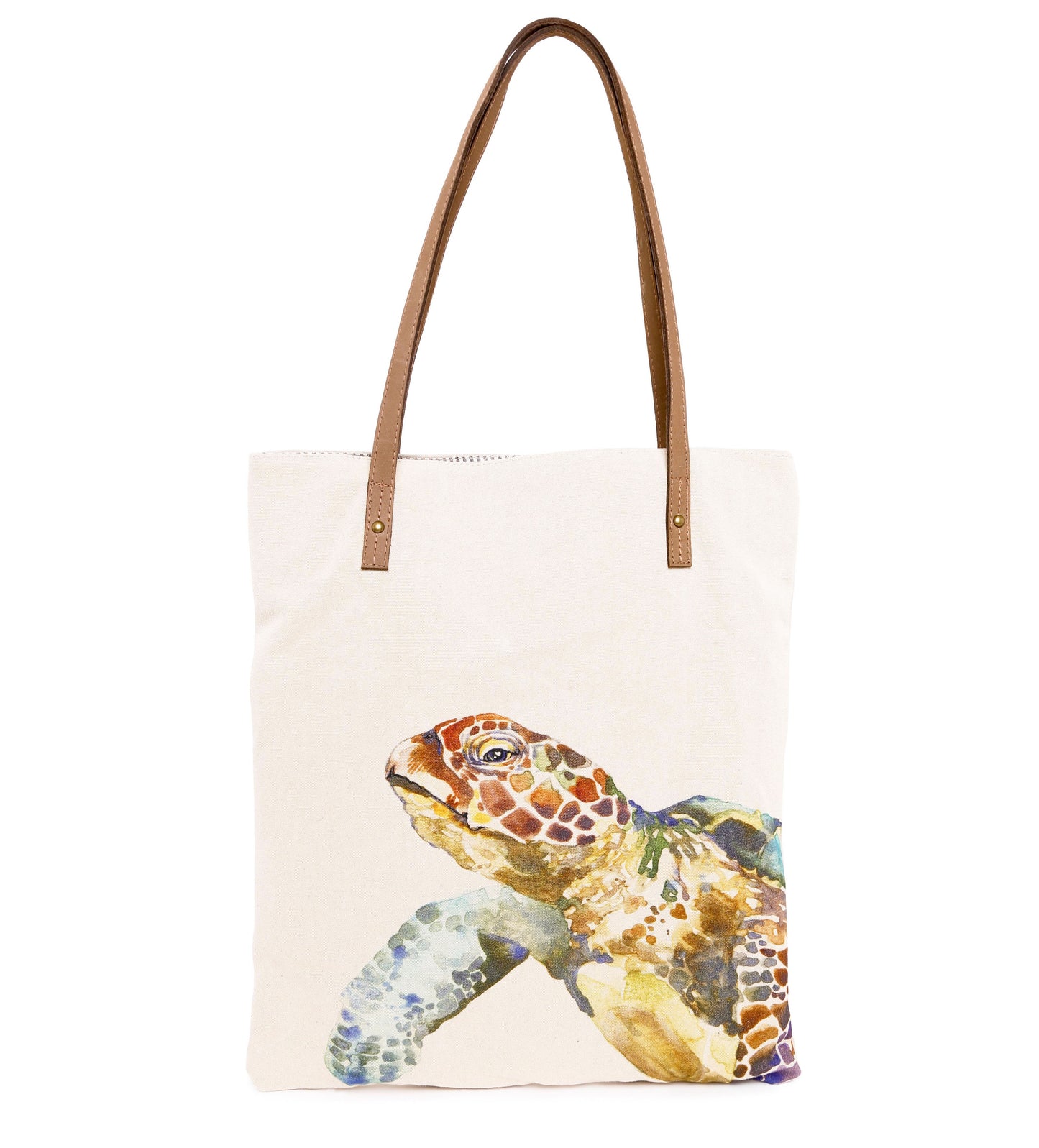 Sea Turtle Book Bag Tote