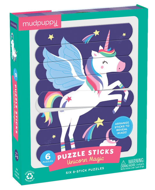 Unicorn Magic Puzzle Sticks