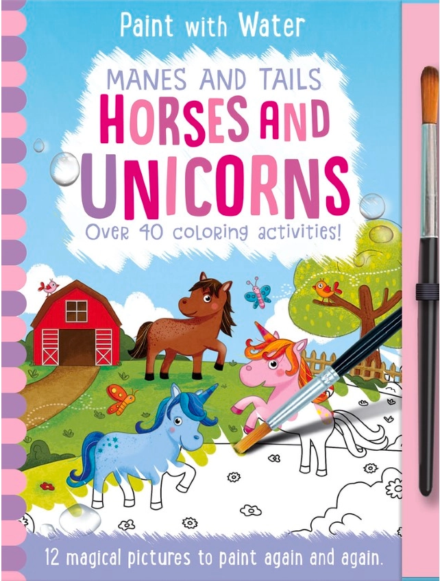 Paint with Water Horses & Unicorns