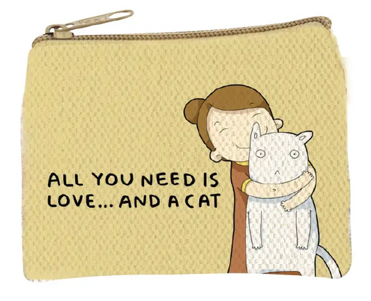 All You Need is Love & A Cat Coin Purse