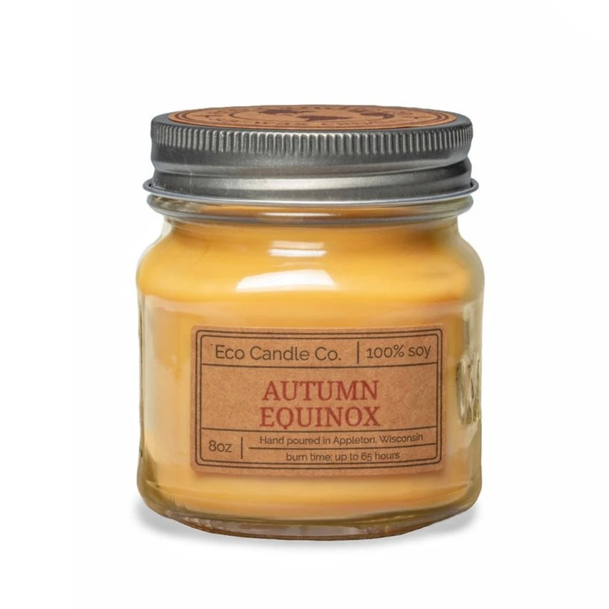 Autumn Equinox Mason Candle