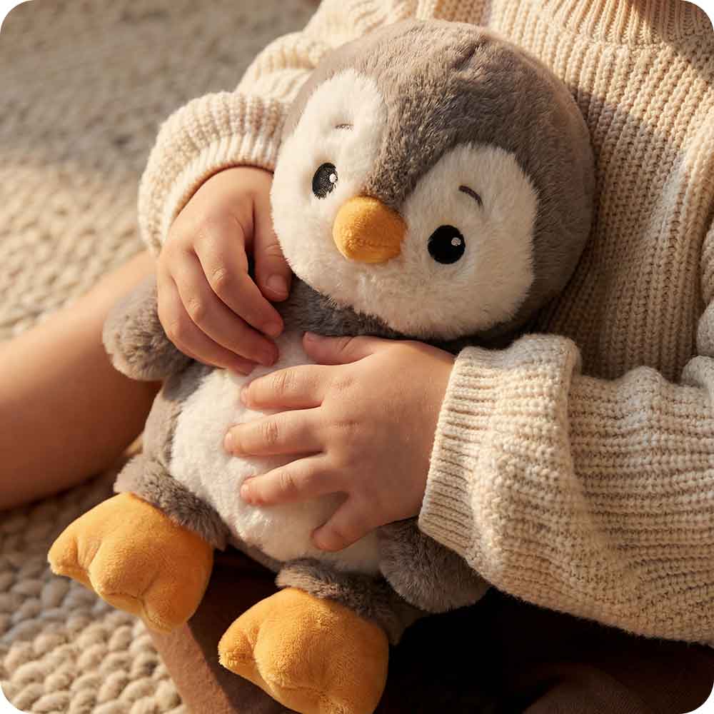 Cozy Cute Penguin Warmies Stuffed Animal