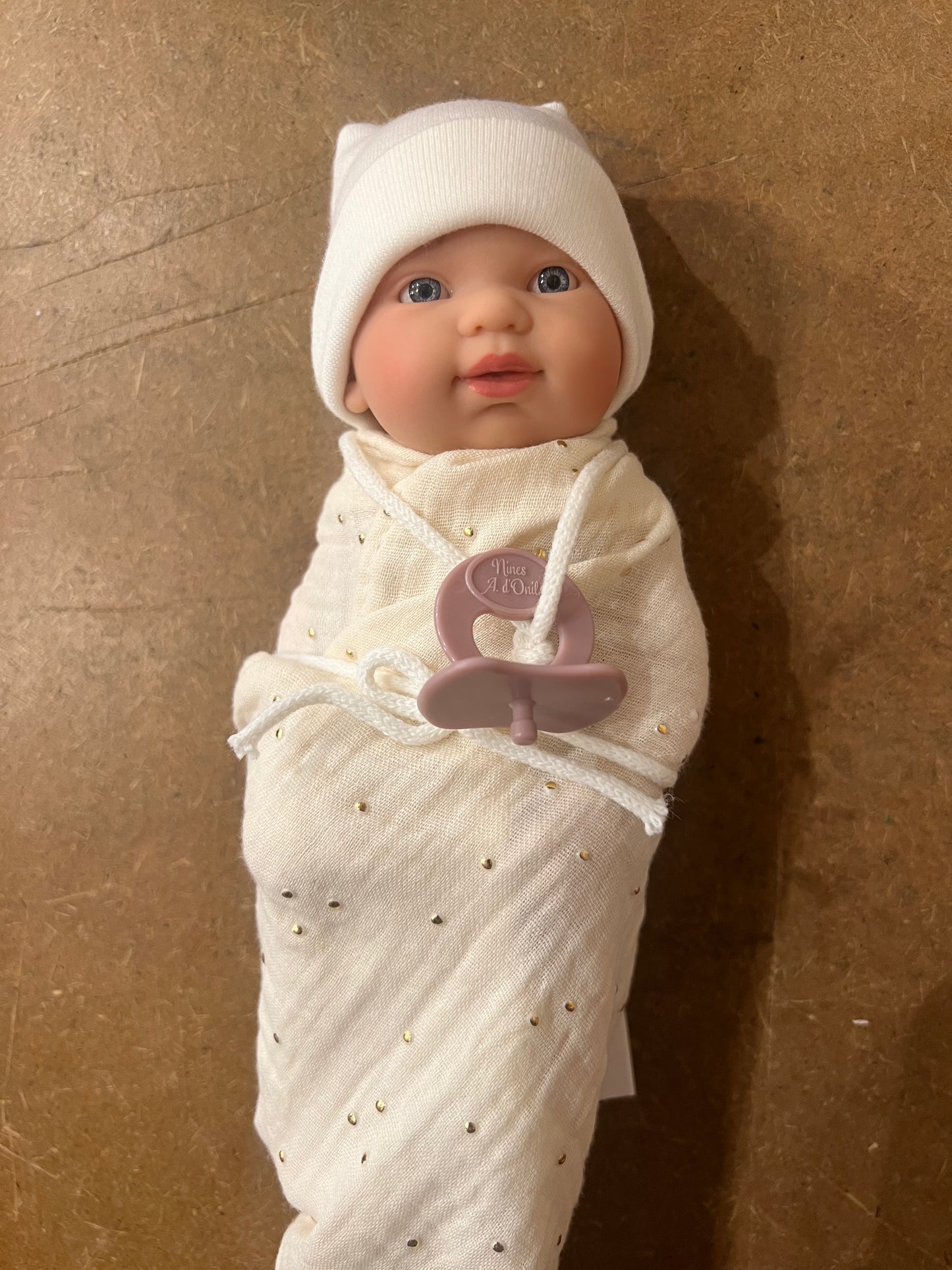 Swaddle Muslin Doll Vanilla