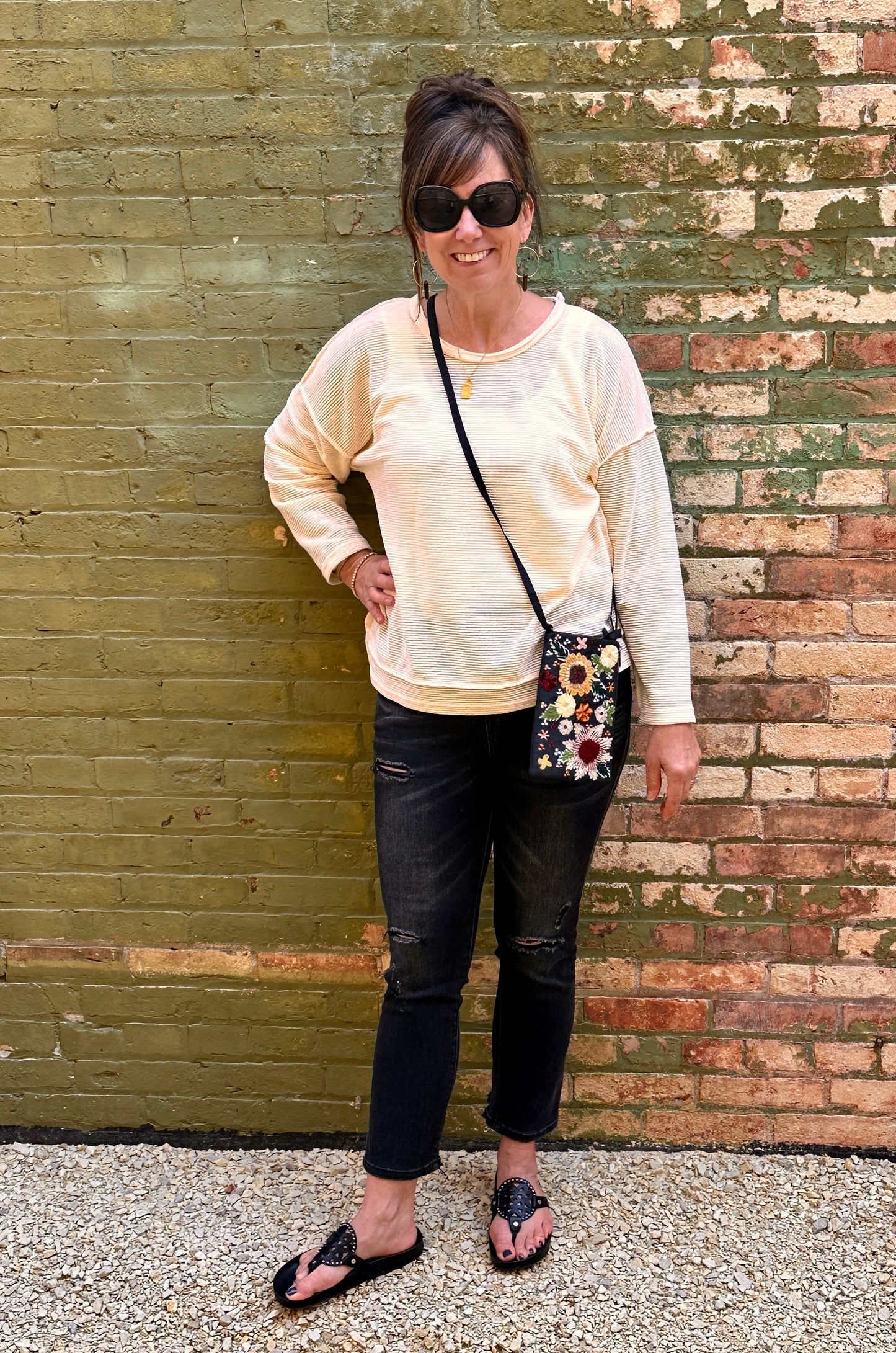Purse - Embroidered Florals