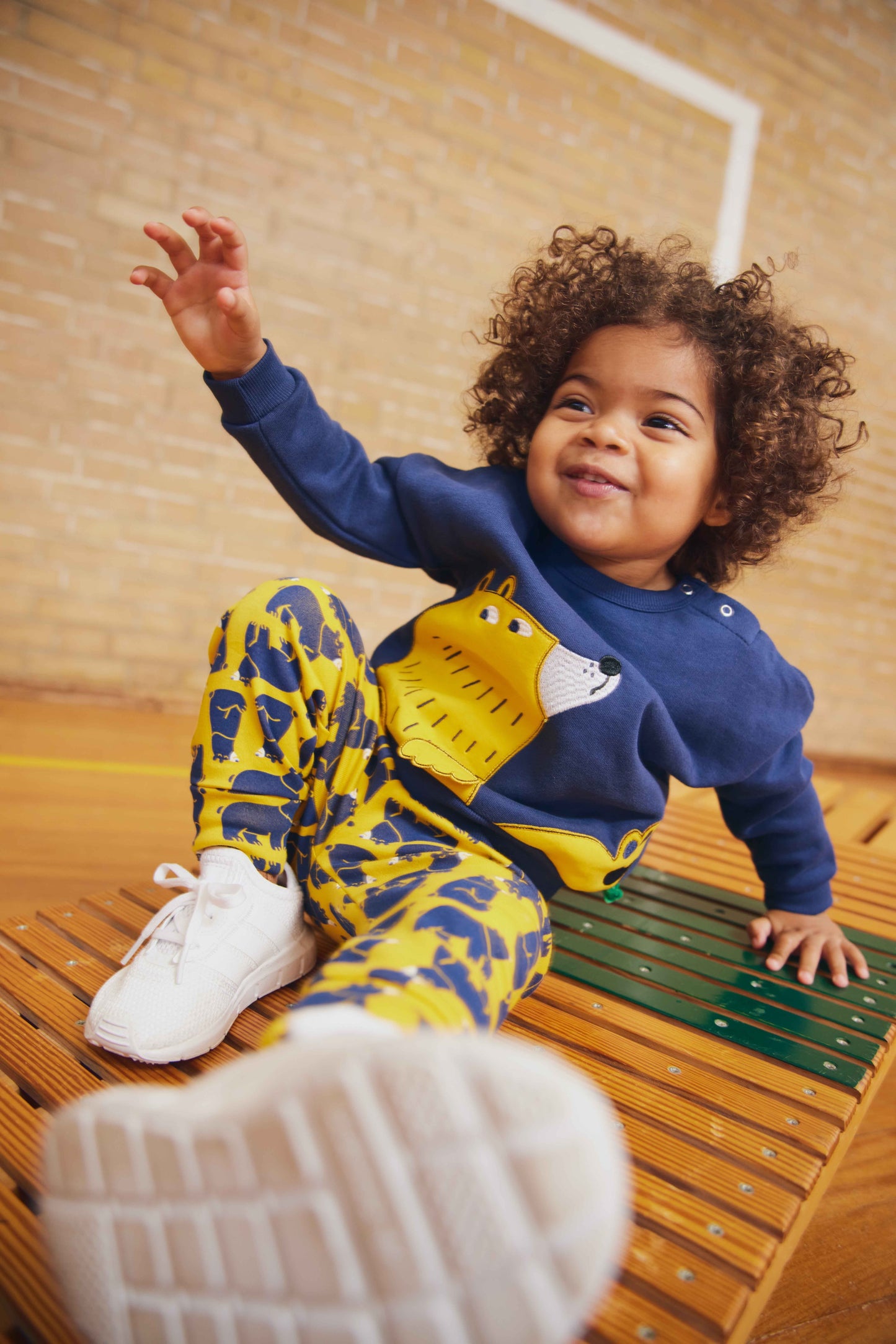 Baby Bear Print Pants