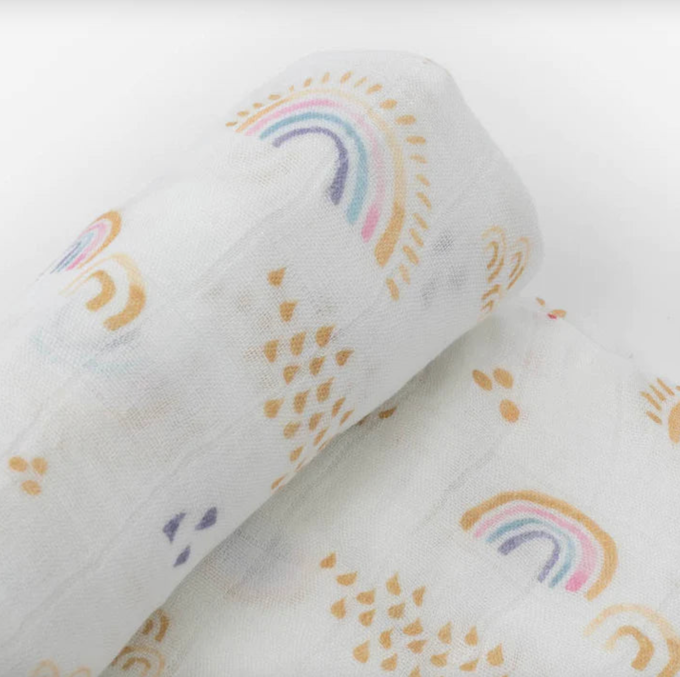 Deluxe Musline Swaddle Rainbows