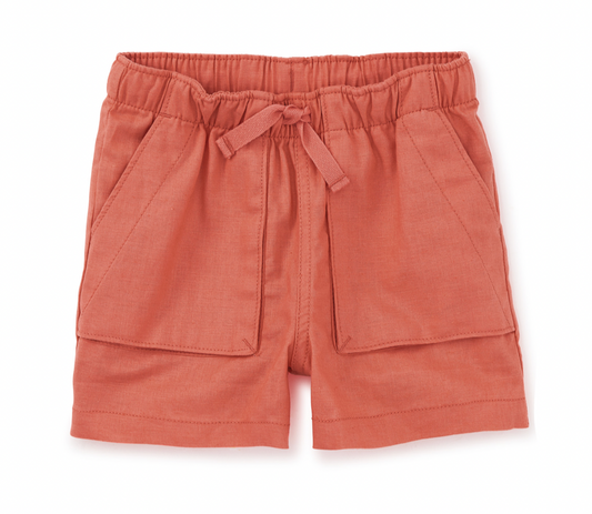 Girls Woven Camp Shorts