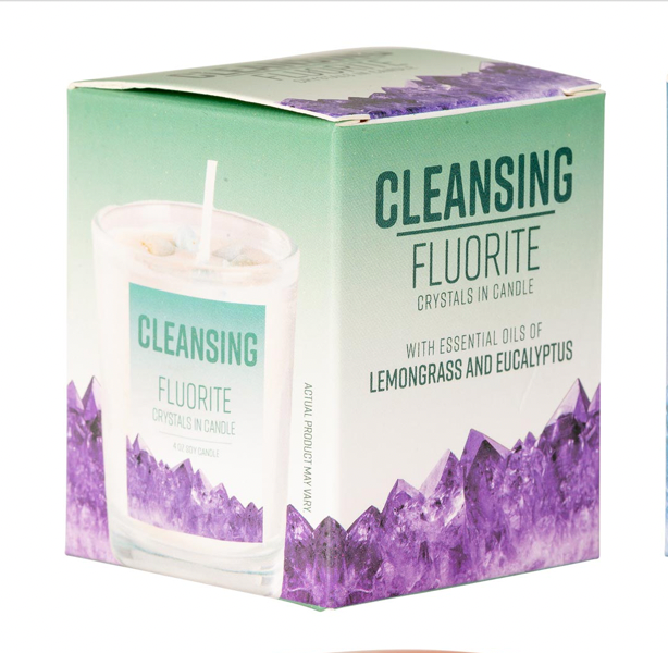 Crystal Energy Candle