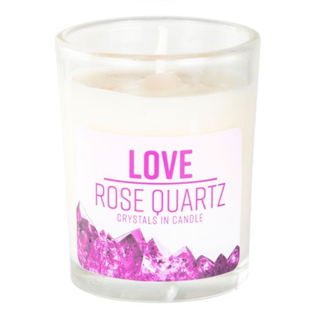 Crystal Energy Candle