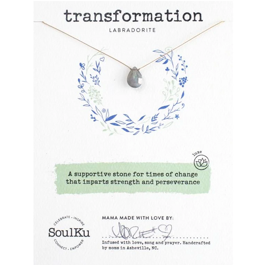 Soul Love Necklace Labradorite for Transformation
