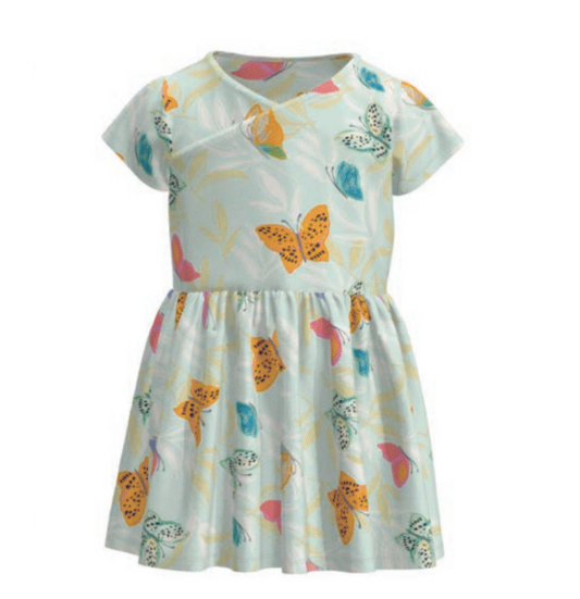Butterfly Wrap Baby Dress