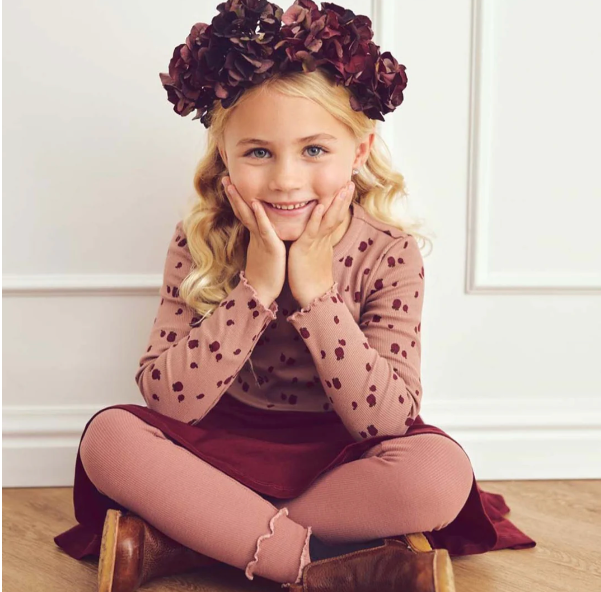 Girls Cozy Me Ribbed Leggings