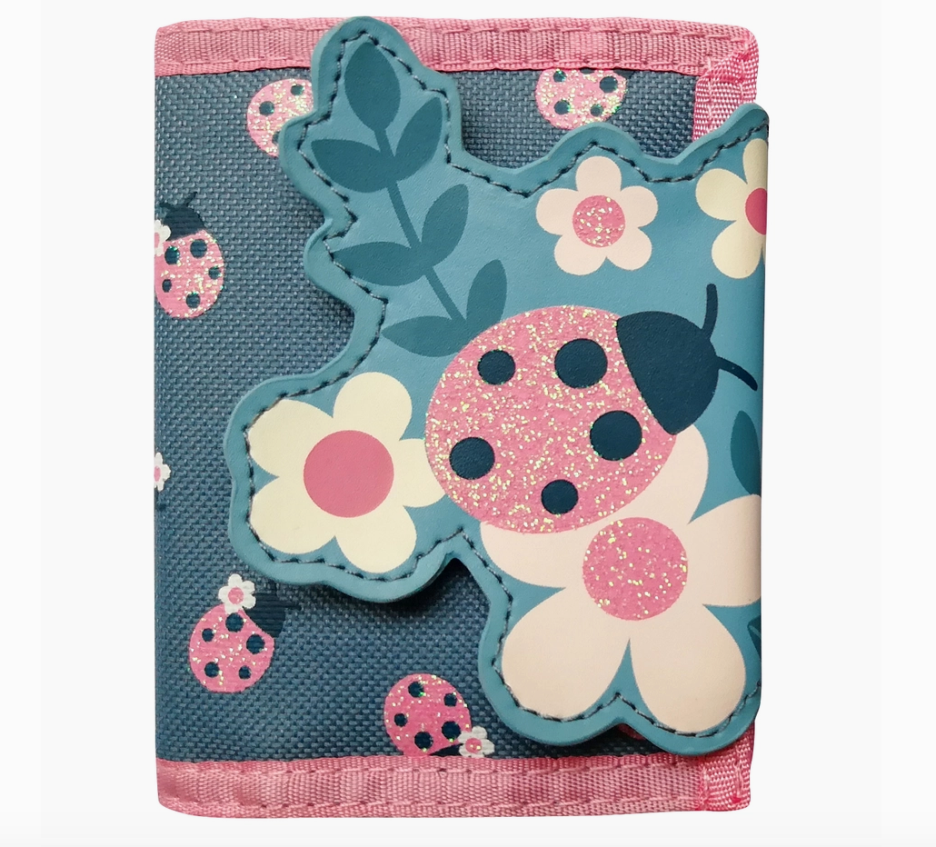 Kids Trifold Wallet - Ladybug