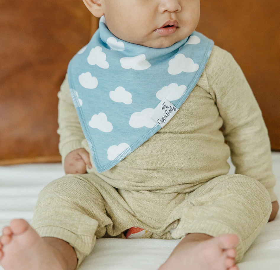 Farmstead Baby Bandana Bib Set 4pk
