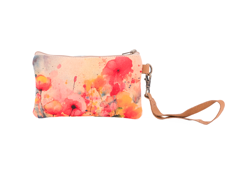Poppy Wristlet
