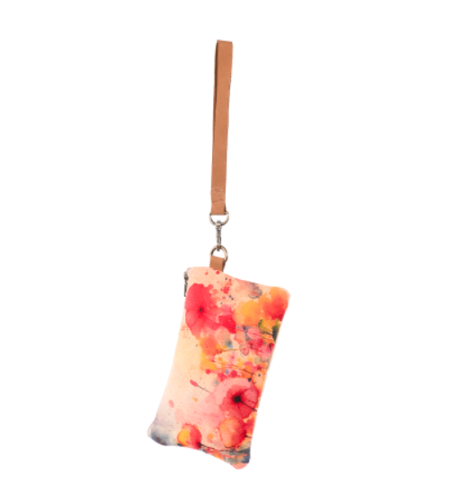 Poppy Wristlet