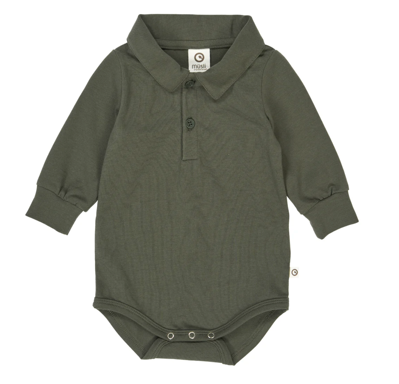 Baby Cozy Me Collared Onesie