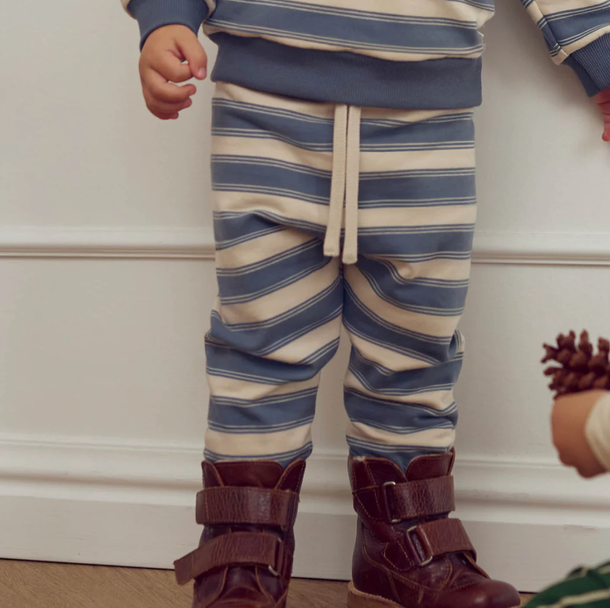 Kids Striped Sweatpants