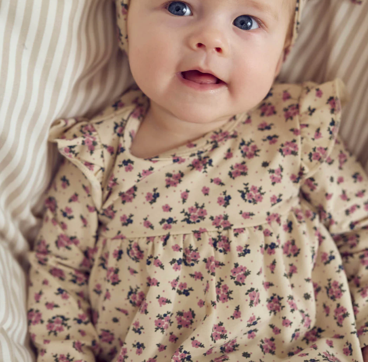 Zinna Floral Baby Dress