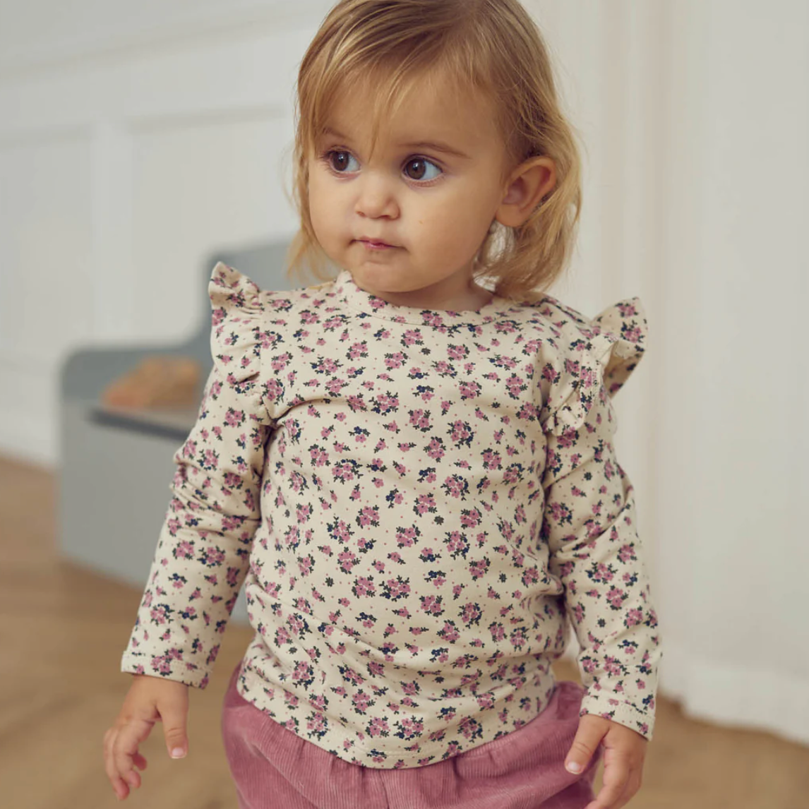 Girls Zinna Frill Long Sleeve Shirt