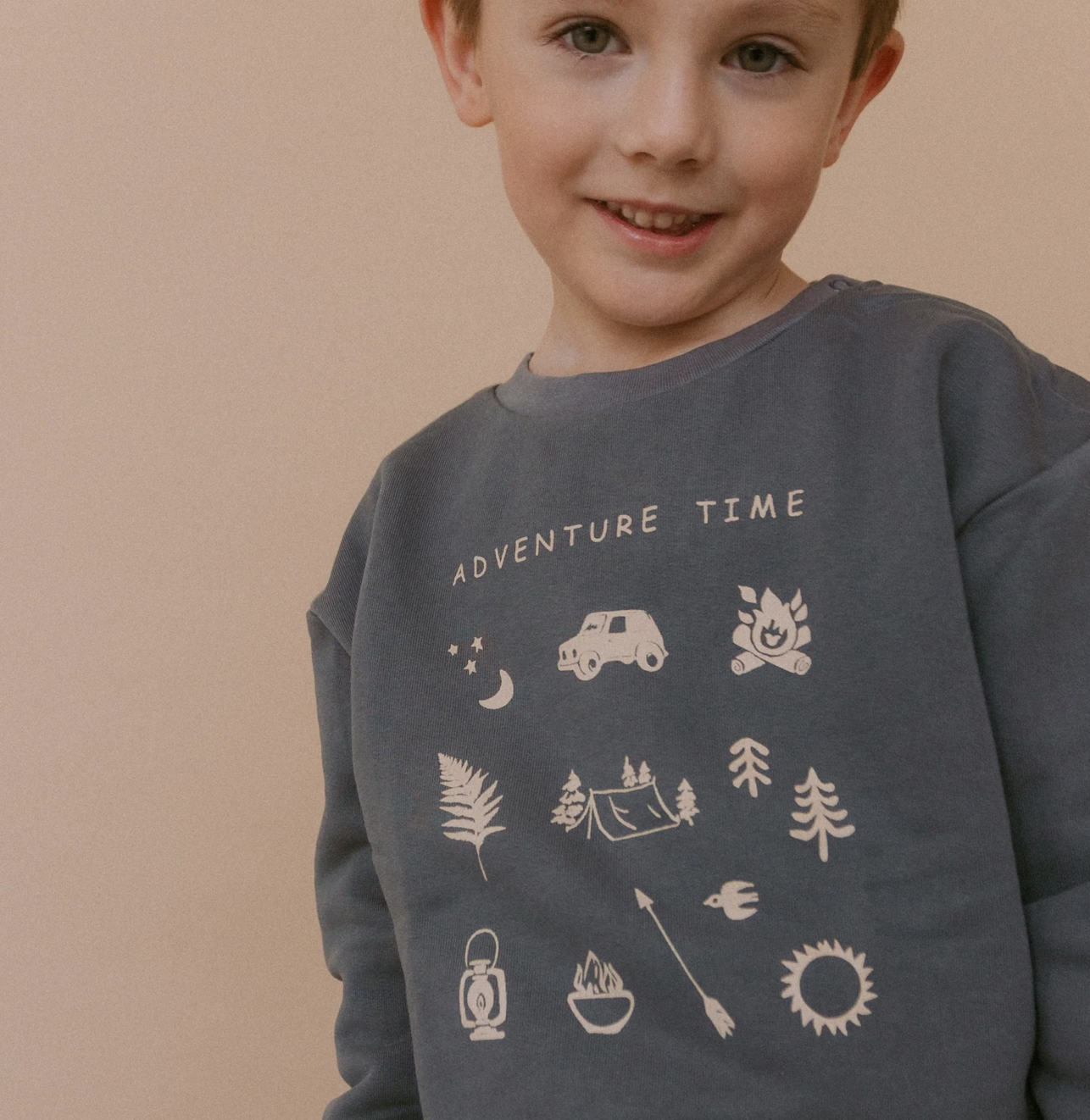 Baby Organic Fleece Adventure Sweatshirt
