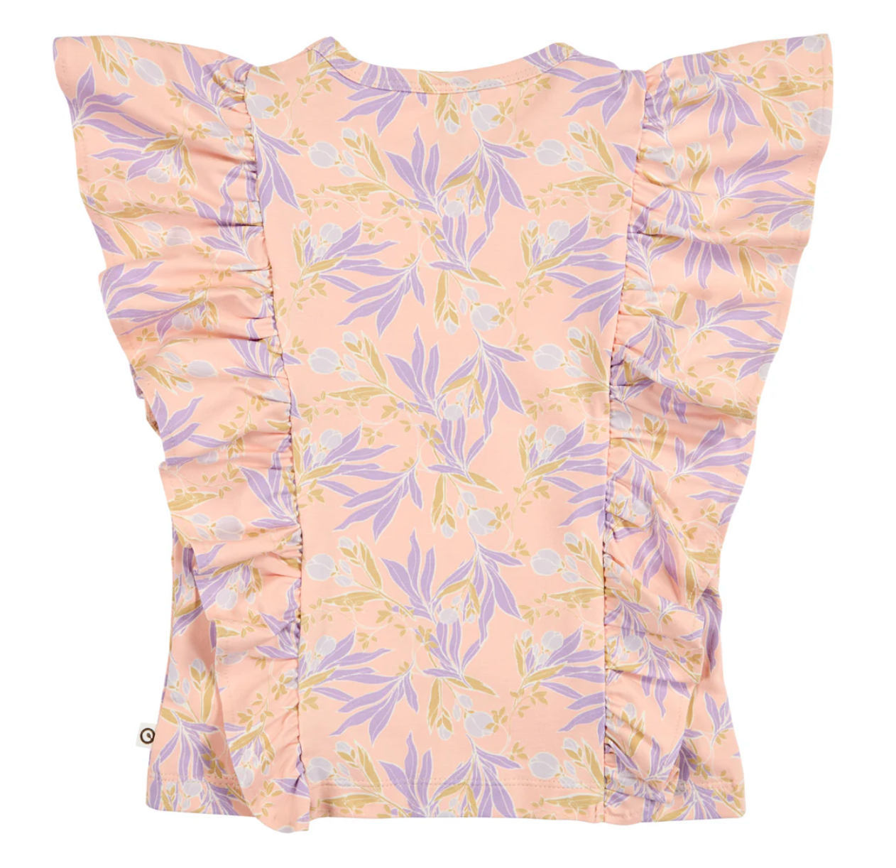 Girls Peony Ruffle Top