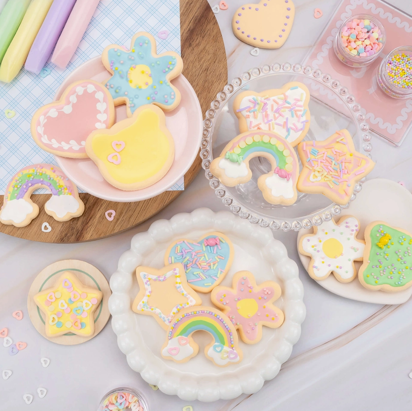 Play & Display Sugar Cookie Deco Dough Diy Craft Kit
