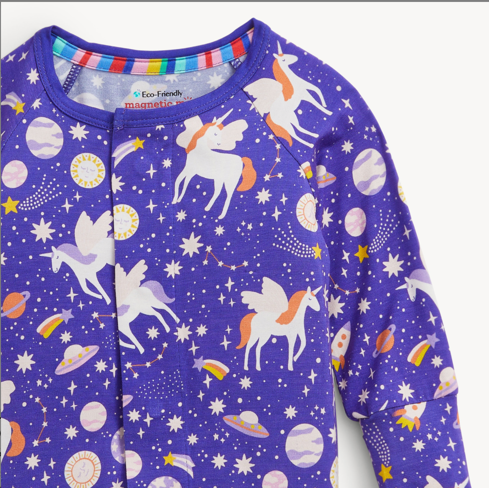 Galaxy Glittercorn Magnetic Me Coverall