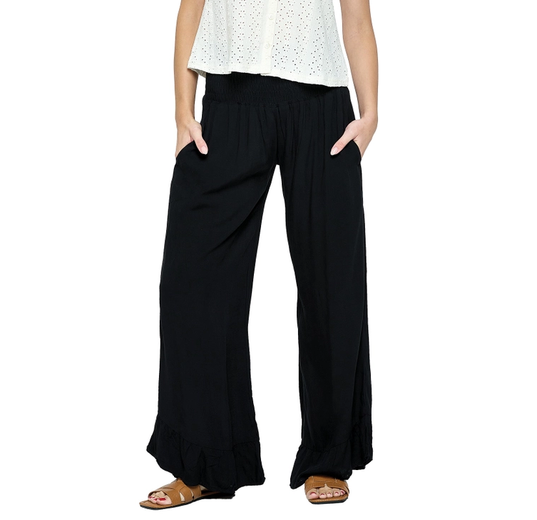 Loose Fit Mock Waist Pants