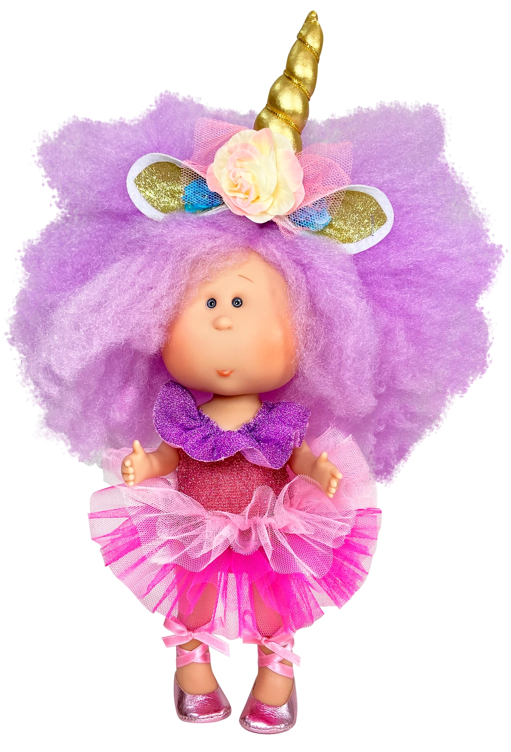 Mia Unicorn Doll Purple Hair