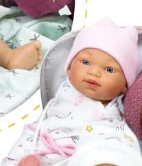 Swaddle Muslin Doll Vanilla