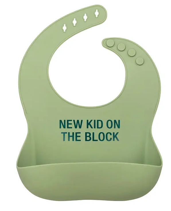 Silicone Bib - New Kid on Block