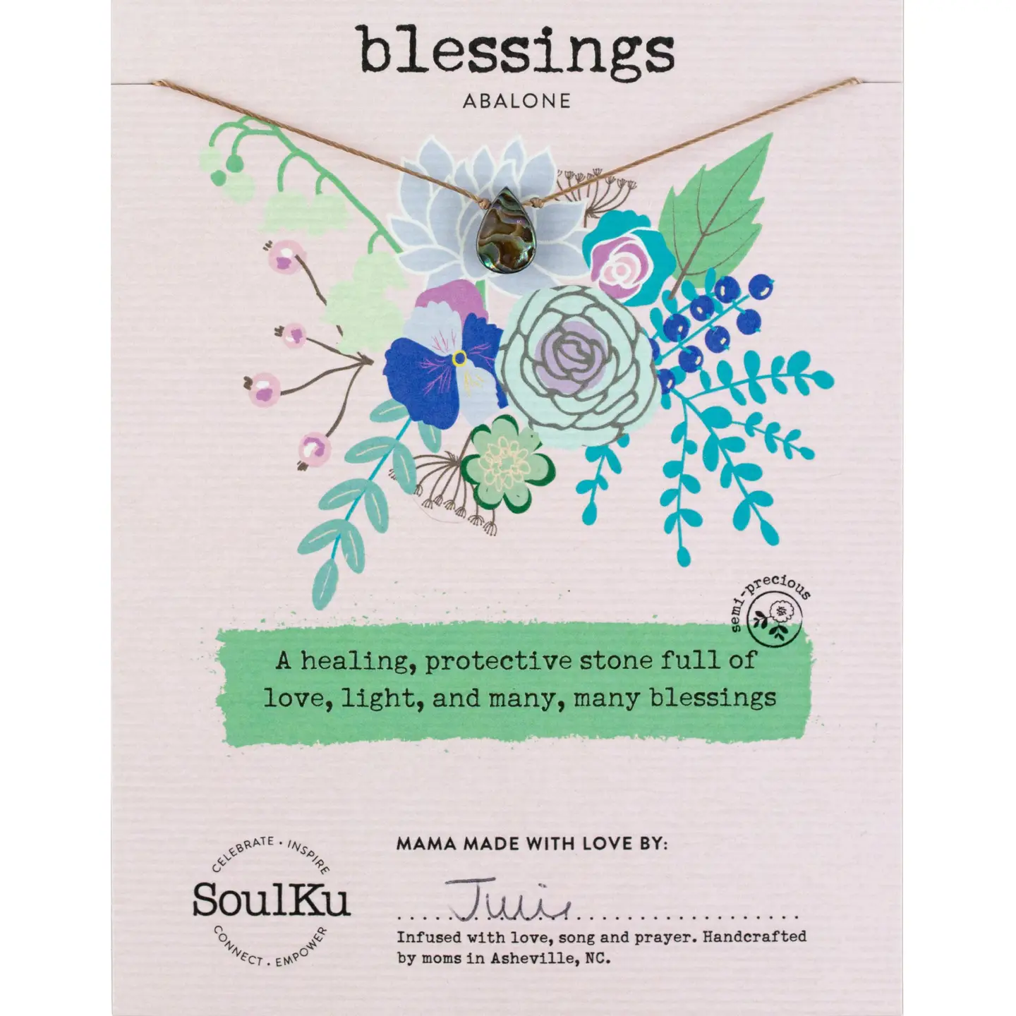 Soul Full Necklace - Abalone for Blessings
