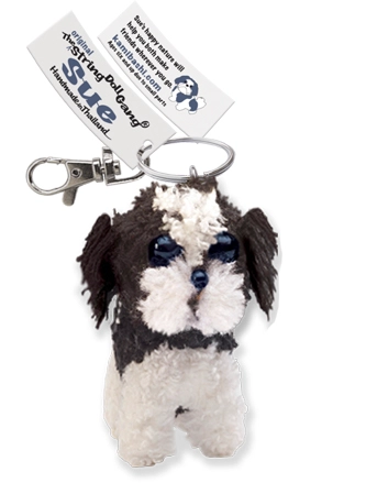 Sue Dog String Doll Keychain