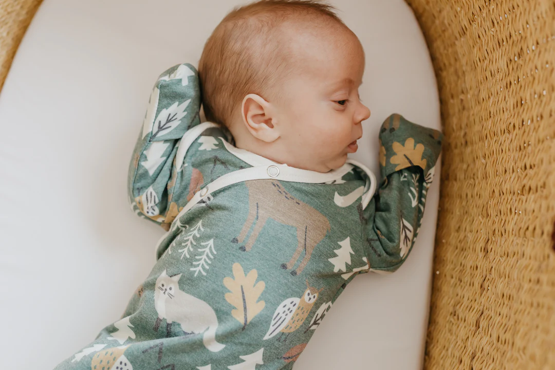 Atwood Newborn Knotted Gown