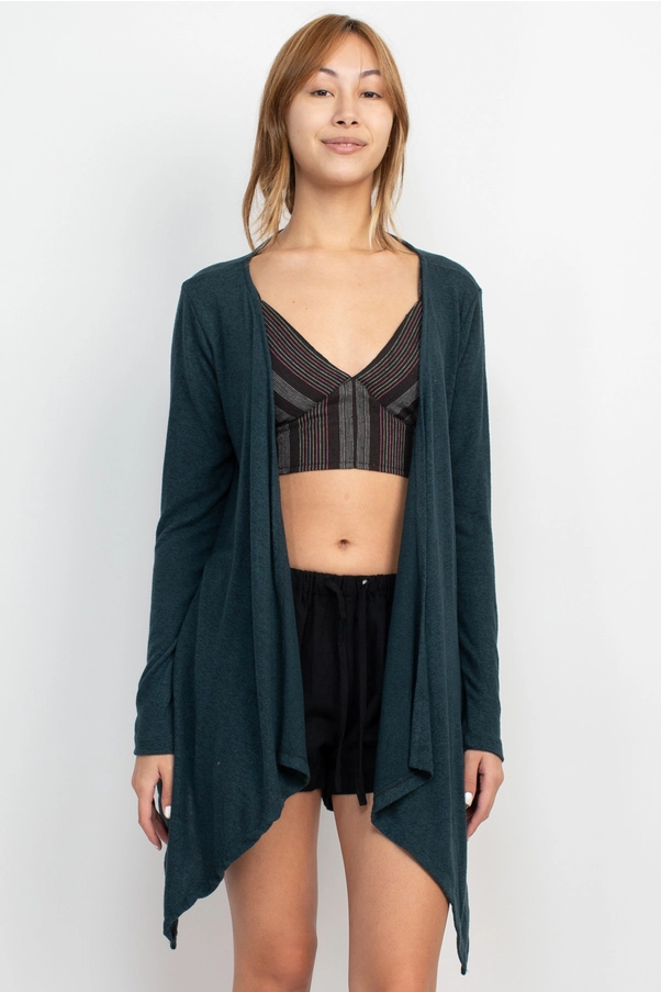 Boho Tree Waterfall Soft Cardigan