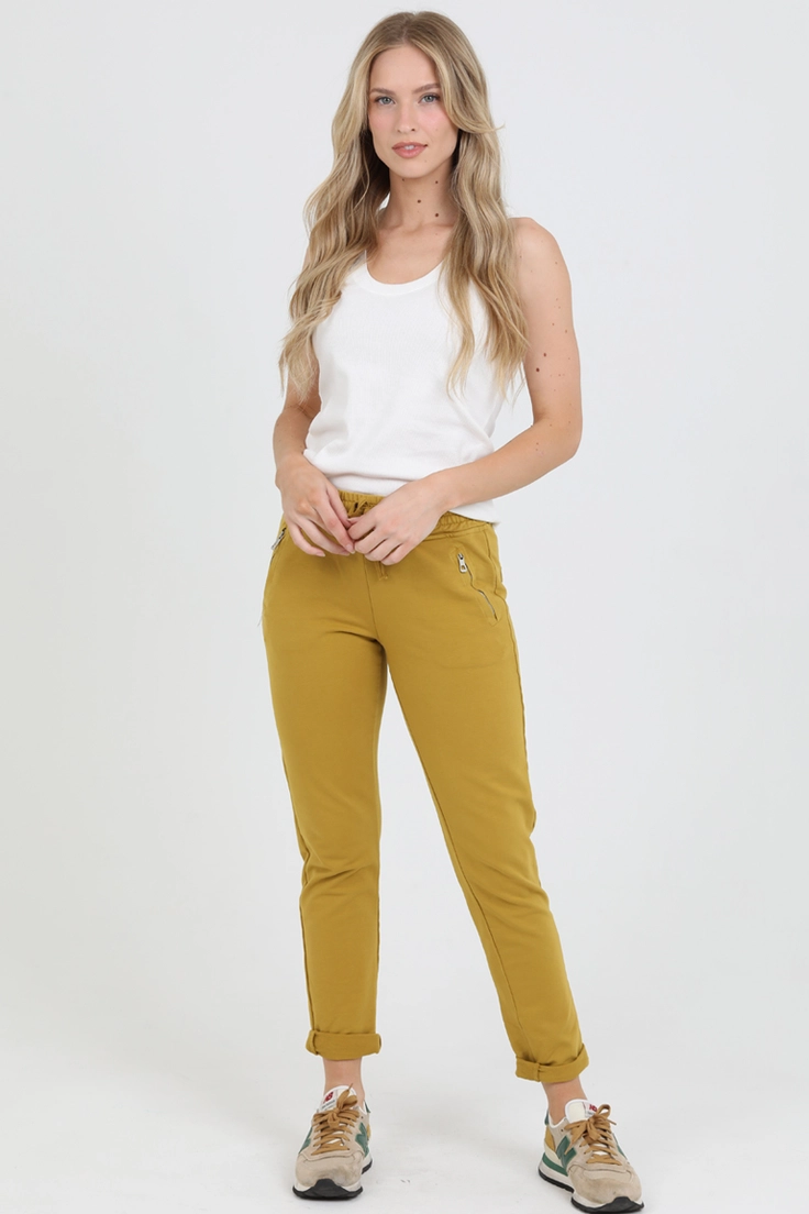 French Terry Joggers w/ Zipper Pocket