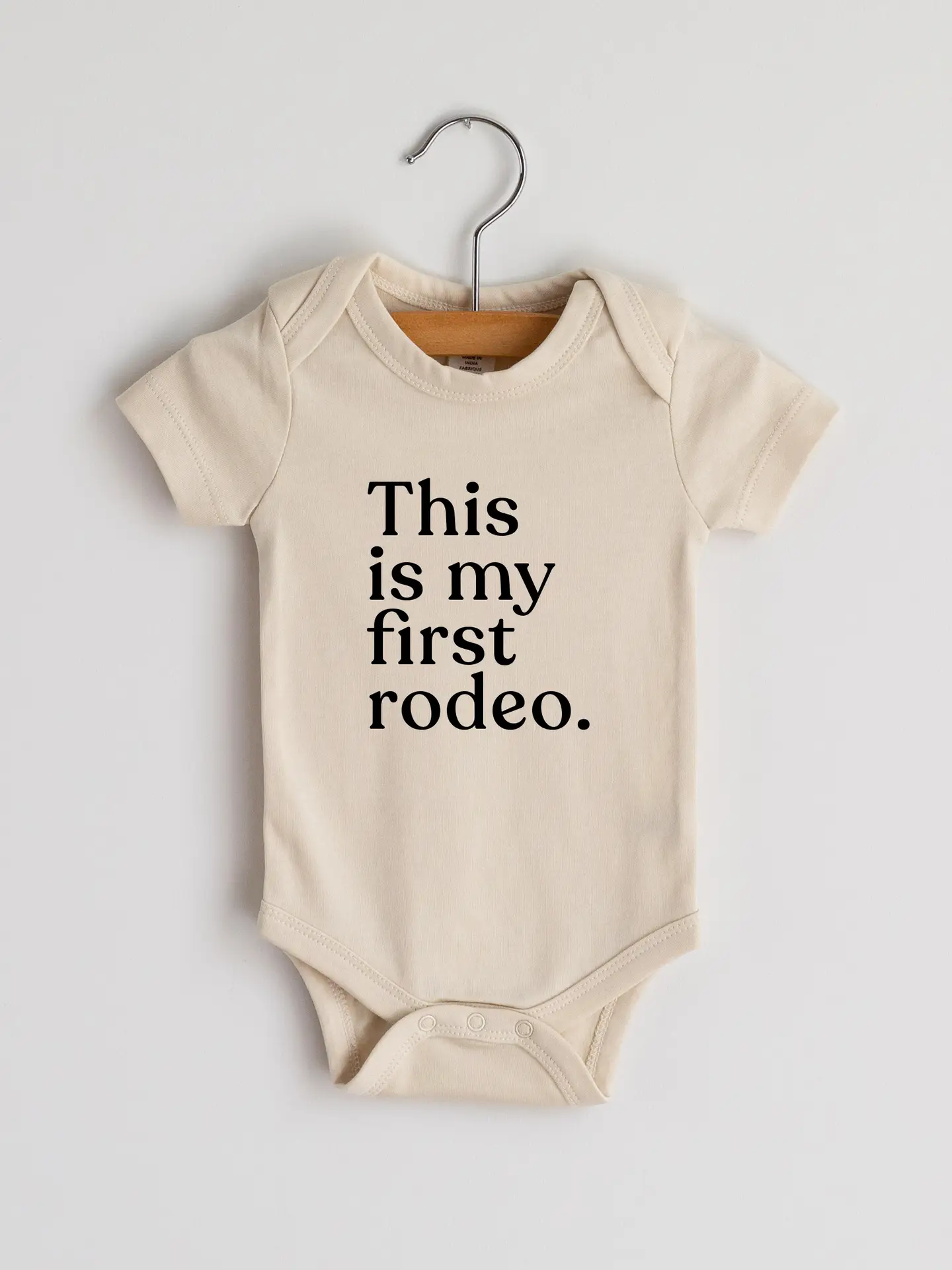 This is My First Rodeo Onesie