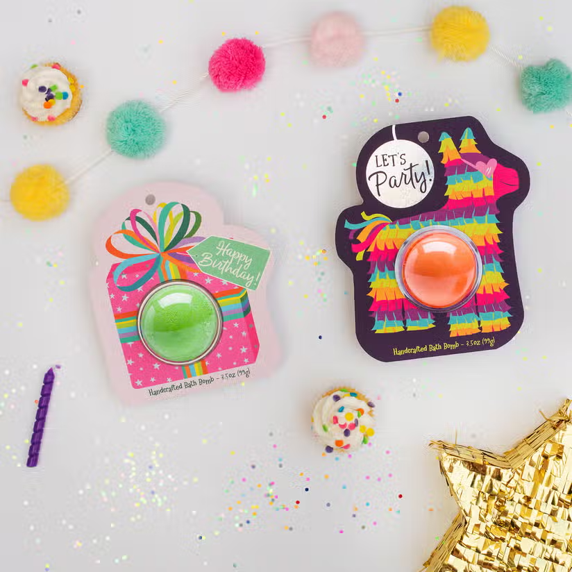 Happy Birthday Present Bath Bomb