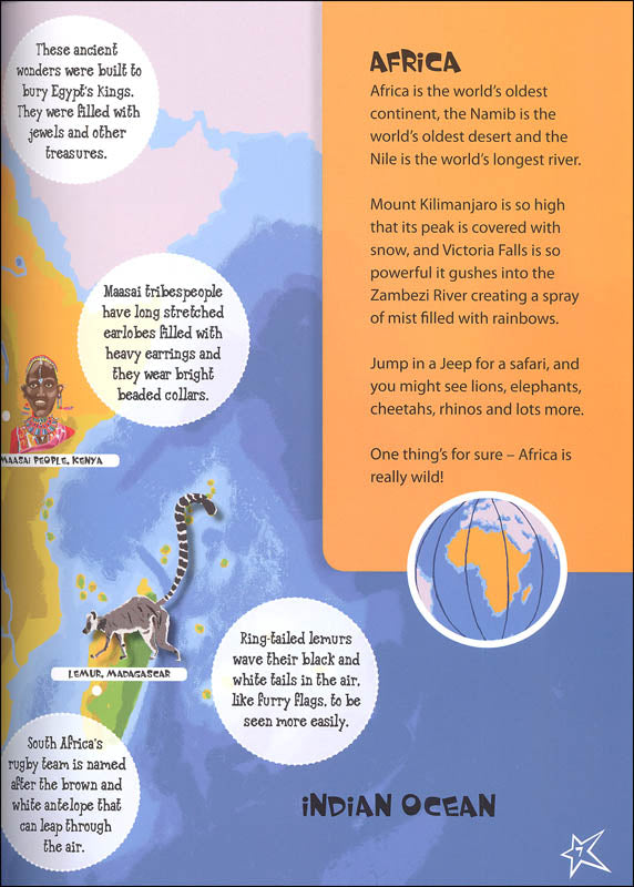 Adventures Around the Globe Activity Book