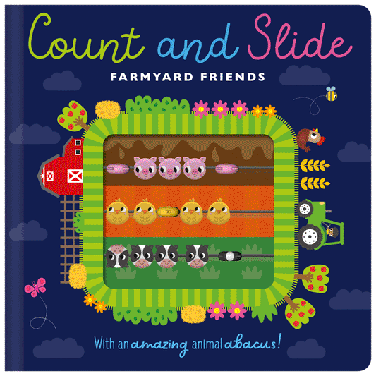Count & Slide Farmyard Friends Board Book