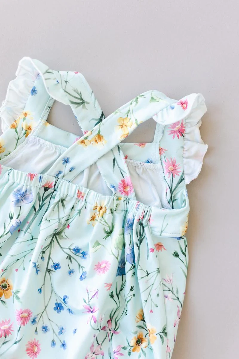 Baby Wild Woods Cross Back Romper