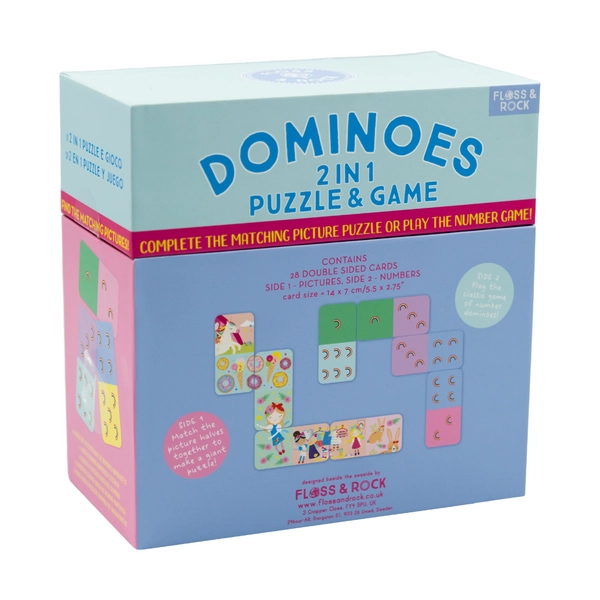 Rainbow Fairy Dominoes Reversible