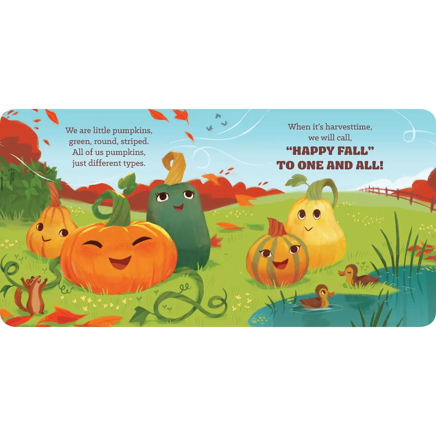 I'm A Little Pumpkin Board Book
