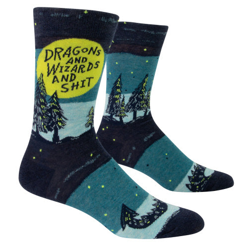 Dragons & Wizards Men's Socks