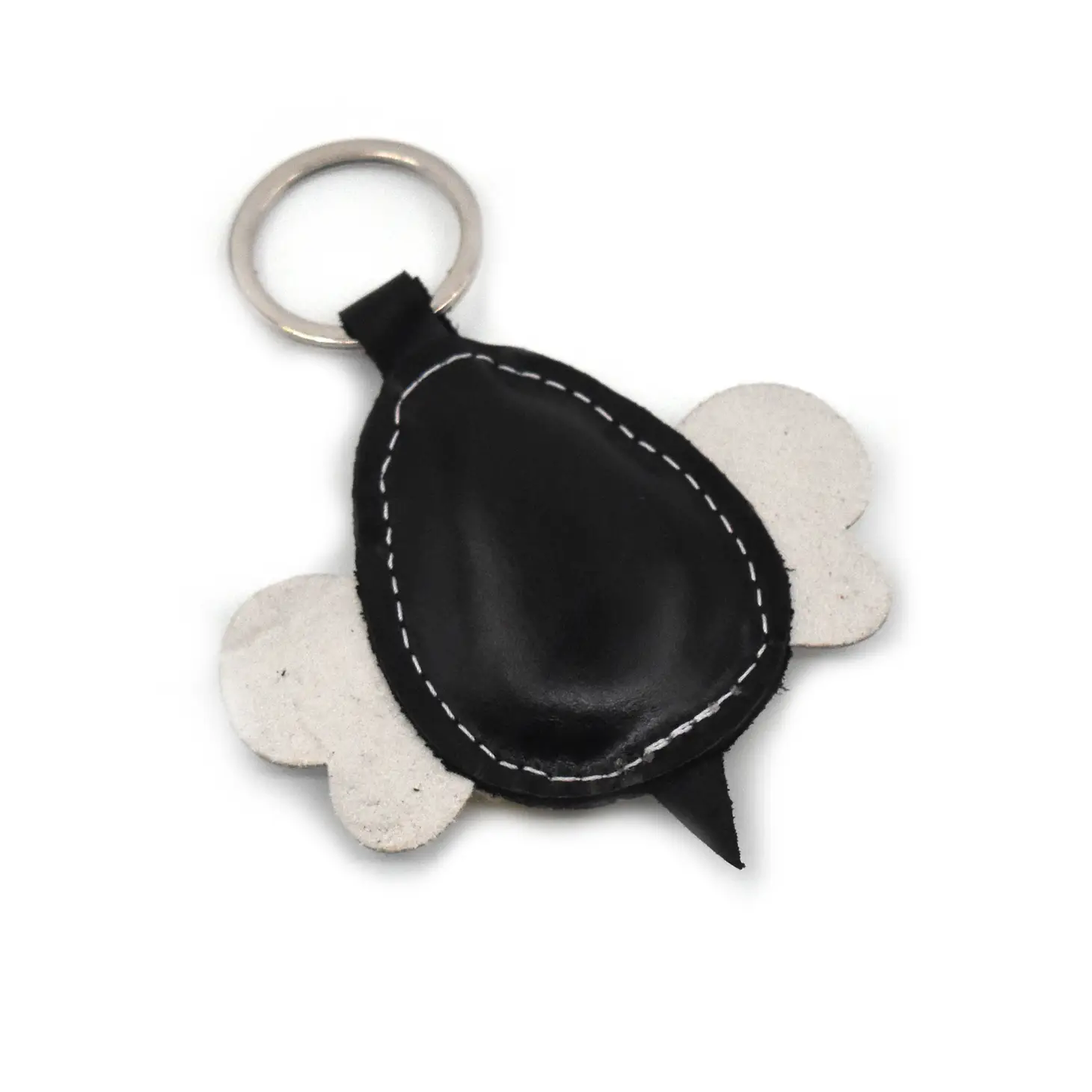 Cute Bee Leather Keychain